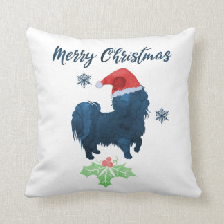 Coussin Chien de Noël Chien de Tzu