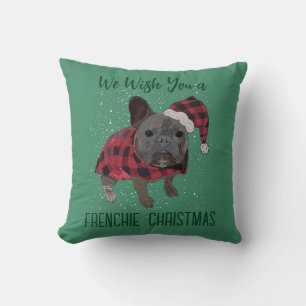 Coussin Chien de Noël Funny Chien de Noël
