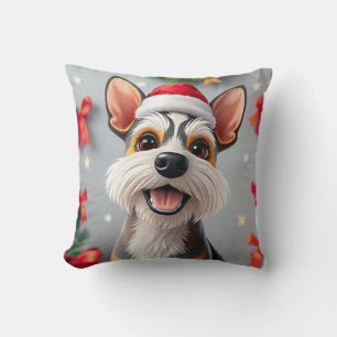 Coussin Chien de style dessin animé adorable