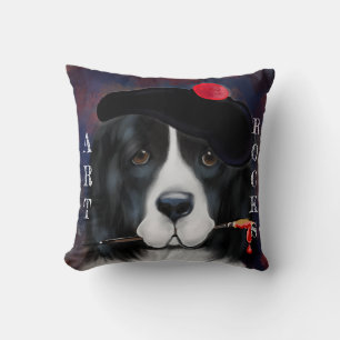 Coussin Chien de Terre-Neuve