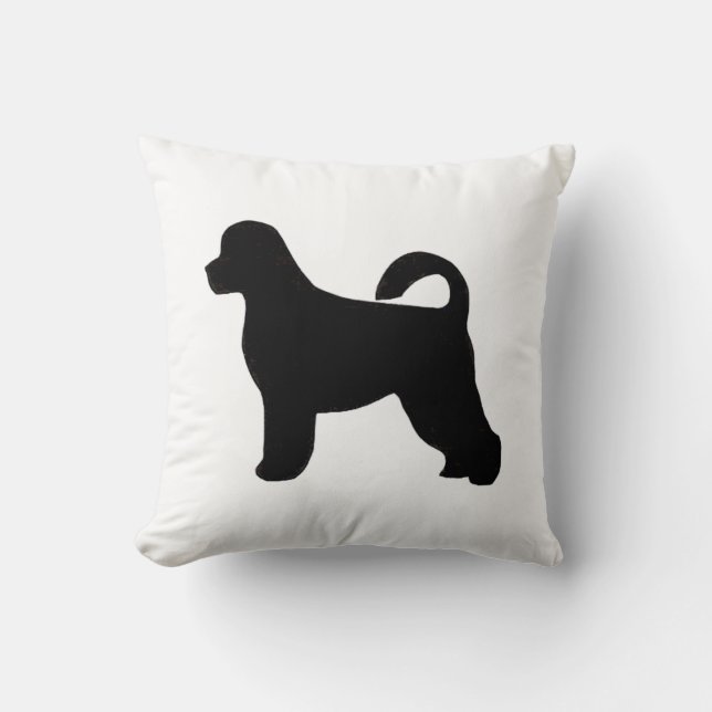 Coussin chien d'eau portugese silhouette.png (Recto)