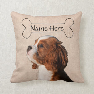 Coussin Chien d'Espagne du roi Charles Cavalier