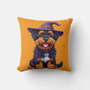 Coussin Chien d'Halloween