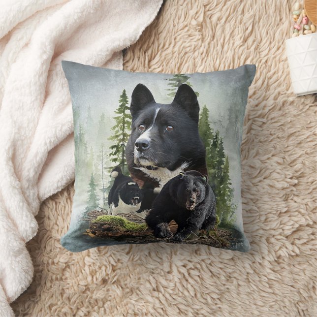 Coussin Chien d'ours karélien (Couverture)