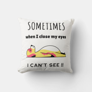 Coussin Chien drôle