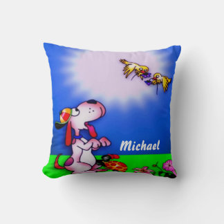 Coussin Chien et amis