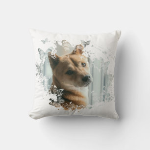 Coussin Chien fou