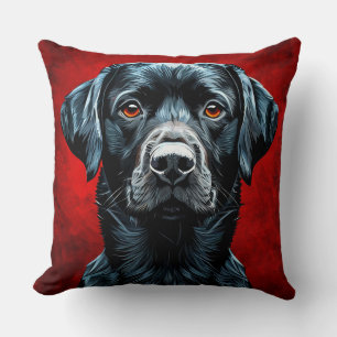 Coussin Chien labrador mignon