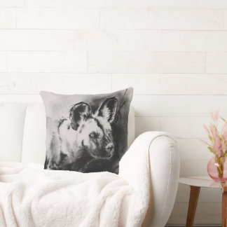 Coussin Chien sauvage