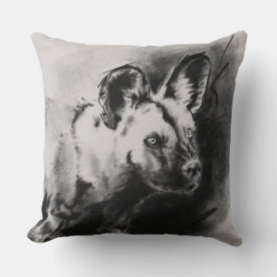 Coussin Chien sauvage