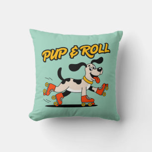 Coussin Chien Sur Rouleau Patins Pup & Roll