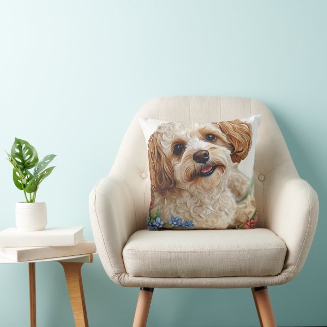 Coussin chiens (Chaise)