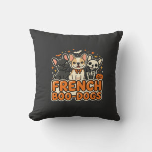 Coussin Chiens Boo français Bulldog français Halloween Des