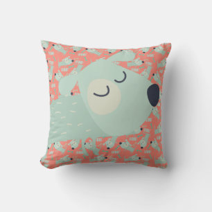 Coussin Chiens et os de Woof