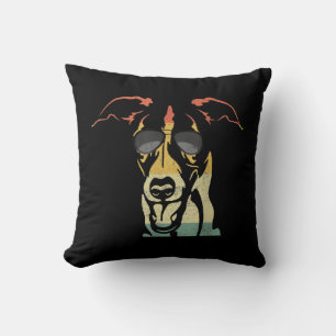 Coussin Chiens Lover cool Whippet T-shirt Vintage rétro