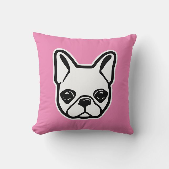 Coussin Chiffre de taureau français (Recto)