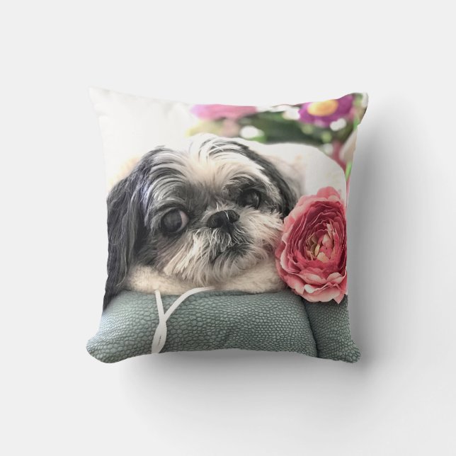 Coussin Chih Tzu Girl Thaillow (Recto)