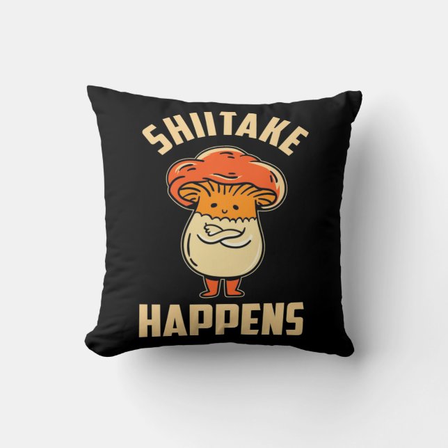 Coussin Chiitake aux champignons (Recto)
