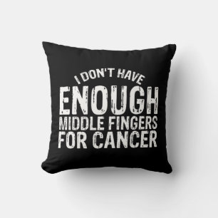 Coussin Chimie amusante Chimiothérapie Bataille Cancer