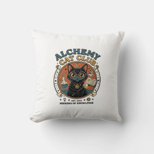 Coussin Chimie Chat Amoureux des Chats Cadeau - Club de Ch