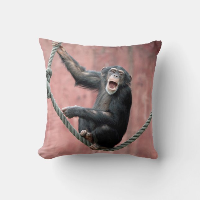 Coussin Chimpanzée 001 (Recto)