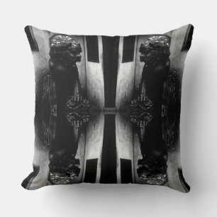 Coussin Chine vintage statue du jardin Yuyuan à Shanghai C