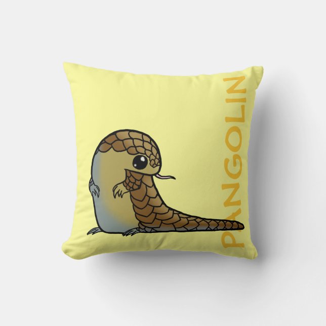 Coussin chinois de Pangolin (Recto)