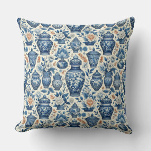 Coussin Chinoiserie Ginger Jar