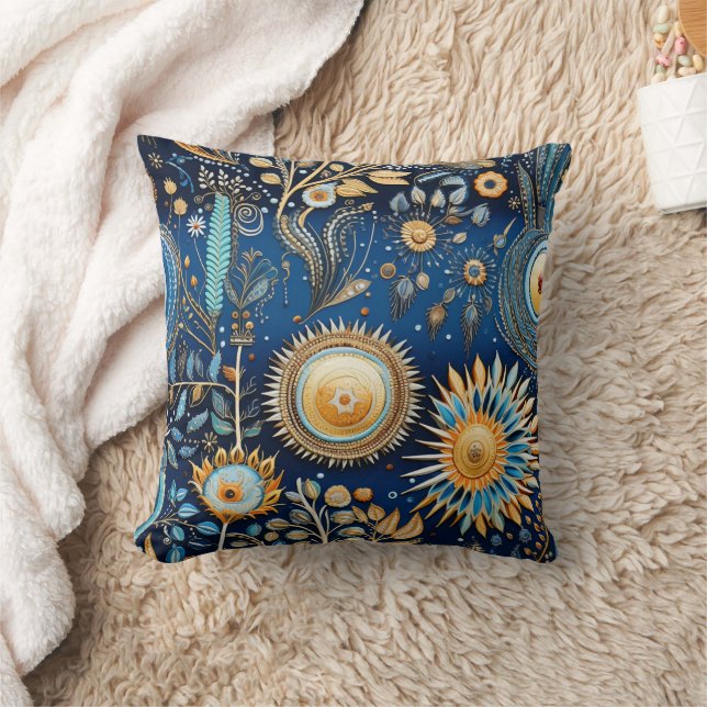 Coussin Chinoiserie Oiseaux Exotiques Motif Botanique (2) (Couverture)