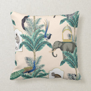 Coussin Chinoiserie Vintage Garden Imprimer 