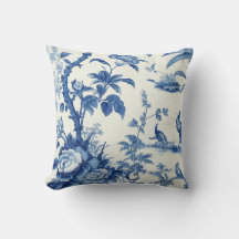 Chinoiseries bleues et blanches