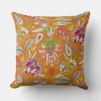 chintz pop orange
