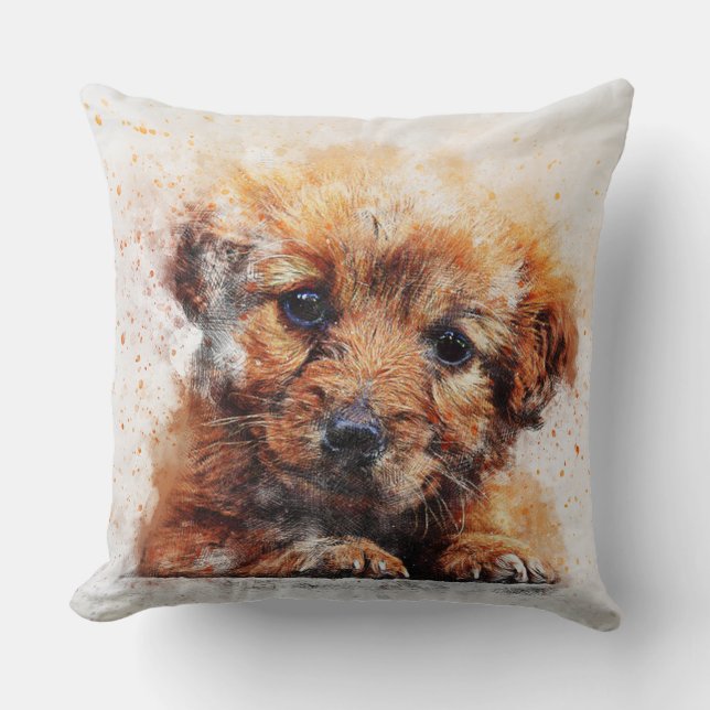 Coussin Chiot (Recto)