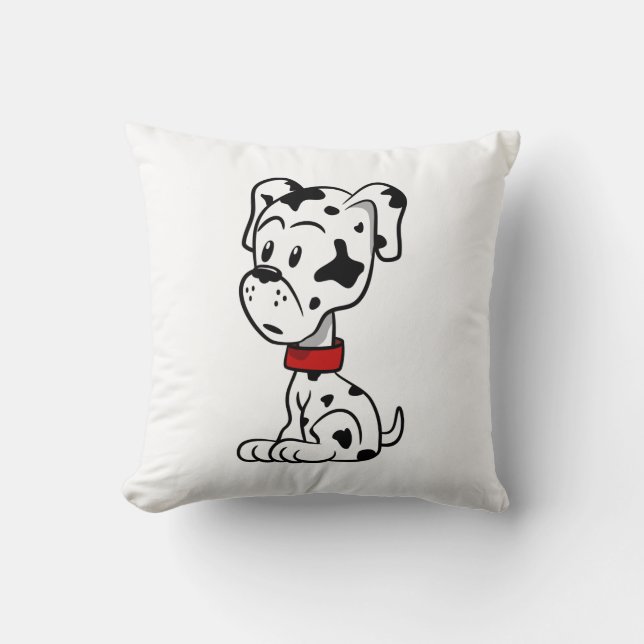 Coussin Chiot dalmate (Recto)