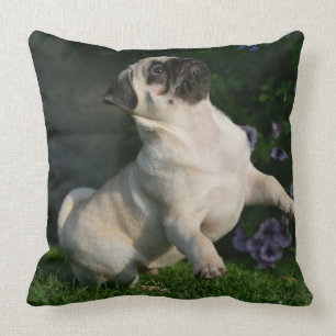Coussin Chiot de carlin de faon