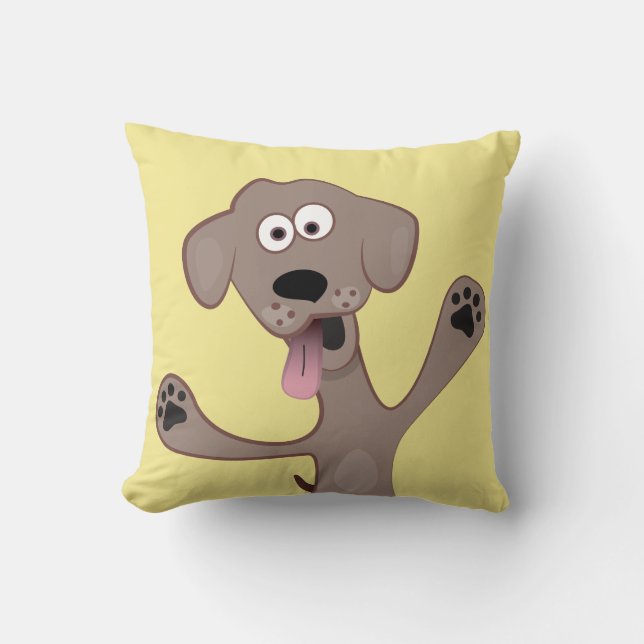 Coussin Chiot de dessin - Critère (Recto)