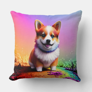 Coussin Chiot Mignon Corgi Chien-36475