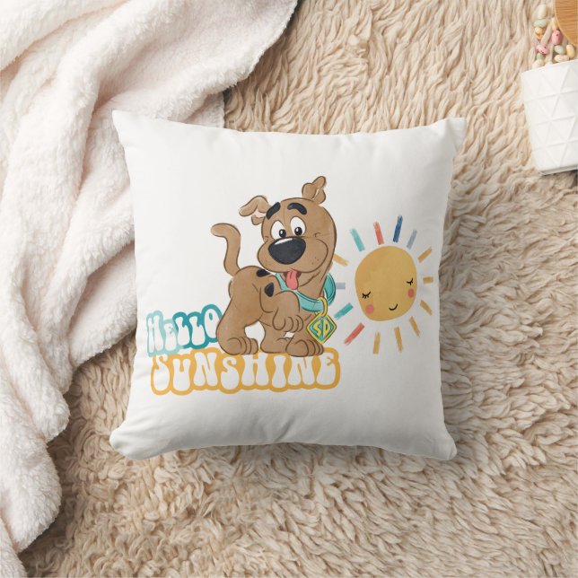 Coussin Chiot Scooby-Doo "Bonjour soleil" (Couverture)