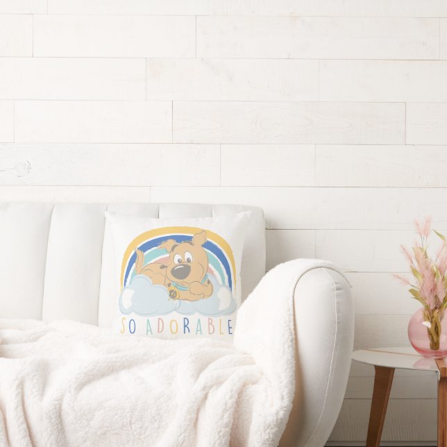 Coussin Chiot Scooby-Doo "tellement adorable" (Canapé)