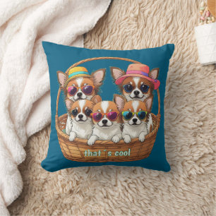 Coussin Chiouahua chiots cool