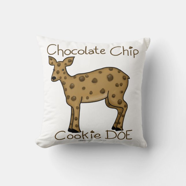Coussin Chip chocolat Cookie Doe (Recto)