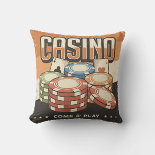 Coussin Chips de poker Las Vegas Casino