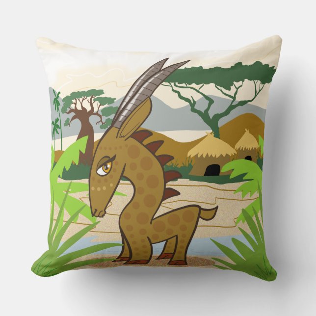 Coussin Chiwara (Recto)