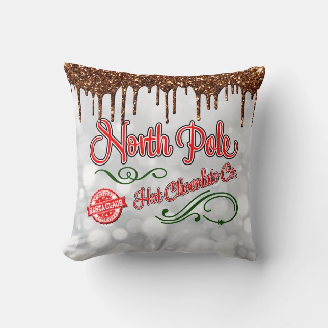 Coussin Chocolat chaud du Pôle Nord (Recto)