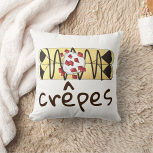 Coussin Chocolat Crêpe Pancake France Cuisine Française Cr