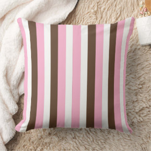Coussin Chocolat Vanille Rose