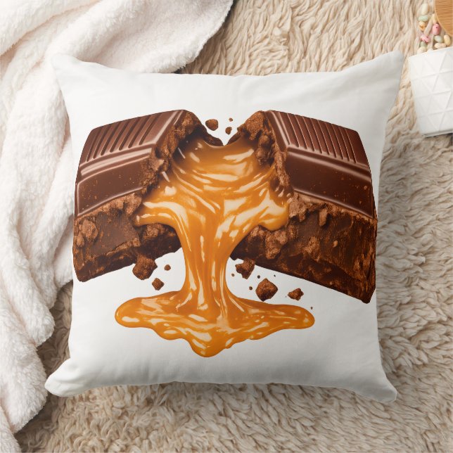 Coussin Chocolate Caramel Lover Pillow (Couverture)