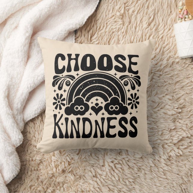 Coussin Choisir la gentillesse vintage (Couverture)