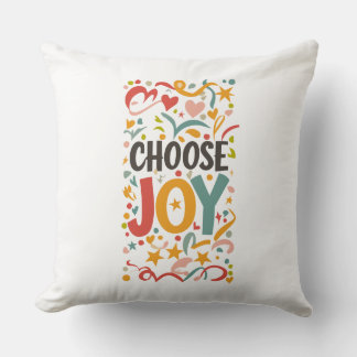 Coussin Choisir la joie