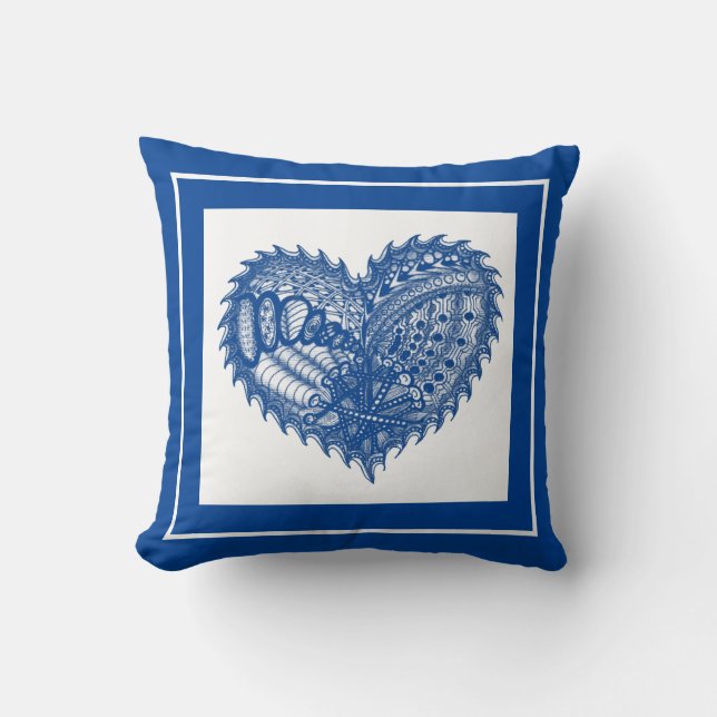 Coussin Choisir N'Importe Quelle Couleur Araignée Coeur Dé (Recto)